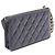 Clutch Chanel Matelassé in pelle di vitello granulata Nero - vista 2