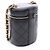 Vanity Beauty Case Piccolo Matelassé Chanel Nero - vista 2