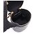 Vanity Beauty Case Piccolo Matelassé Chanel Nero - vista 3