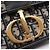 Borsa a tracolla Christian Dior 30 Montaigne Oblique Jacquard Beige Blu navy - vista 6
