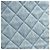 Borsa a tracolla Chanel Matelassé con coulisse Blu - vista 10