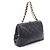 Borsa Matelassé Chanel in pelle di vitello martellata nera Nero - vista 2
