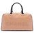 Borsa Tote Chanel Matelassé Bowling Handbag Nero Rosa