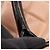Borsa Tote Chanel Matelassé Bowling Handbag Nero Rosa - vista 15