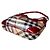 Borsa a tracolla Burberry Haymarket Check Rosso Beige Blu scuro - vista 7