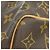 Louis Vuitton Keepall Monogram 50 Marrone - vista 4