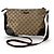 Gucci GG Canvas Umhängetasche Braun Beige