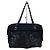 Borsa a tracolla CC in tessuto nero e pelle Chanel - vista 5