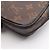Borsa a tracolla portafoglio Louis Vuitton Christopher Marrone Nero Monogramma - vista 10