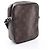 Borsa a tracolla portafoglio Louis Vuitton Christopher Marrone Nero Monogramma - vista 2