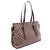 Borsa Tote Louis Vuitton Chelsea Damier Ebene Marrone - vista 2