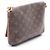 Borsa a tracolla Louis Vuitton Musette Tango Marrone Monogramma - vista 2