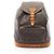 Zaino/Borsa Louis Vuitton Montsouris GM Marrone Monogramma