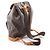 Zaino/Borsa Louis Vuitton Montsouris GM Marrone Monogramma - vista 2