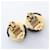 Orecchini a clip Chanel Coco Mark Nero Bianco D'oro - vista 6