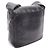 Borsa a tracolla Chanel Coco Mark in agnello nero - vista 2