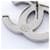 Orecchini Chanel Coco Mark B17K Argento Rosa - vista 3