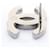 Orecchini Chanel Coco Mark B17K Argento Rosa - vista 6