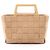 Borsa in tessuto Salvatore Ferragamo Beige