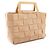 Borsa in tessuto Salvatore Ferragamo Beige - vista 2