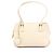 Borsa a mano in pelle avorio Salvatore Ferragamo Crudo