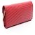 Borsa a Spalla Yves Saint Laurent Cassandra Classic Rosso - vista 2