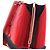 Borsa a Spalla Yves Saint Laurent Cassandra Classic Rosso - vista 3