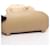 Zaino/Borsa Chanel Coco Mark Beige - vista 11
