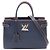 Borsa Tote 2-Way Louis Vuitton Twist Rosso Blu navy