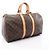 Louis Vuitton Keepall 45 Boston Bag Marrone Monogramma - vista 2