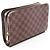 Clutch Louis Vuitton Saint Damier Ebene Marrone - vista 2
