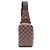 Marsupio Louis Vuitton Geronimos Damier Ebene Marrone