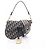 Christian Dior Dior Saddle Bag Beige Blu navy