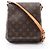Borsa a Spalla Louis Vuitton Musette Salsa Long Strap Marrone