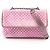 Borsa in tessuto e pelle viola Bottega Veneta Porpora