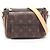Louis Vuitton Vivacite PM Shoulder Bag Brown Monogram
