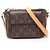 Borsa a Spalla Louis Vuitton Vivacite PM Marrone Monogramma