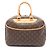 Louis Vuitton Deauville Bowling Vanity Handtasche Braun