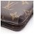 Borsa a tracolla Louis Vuitton Twice Monogram Cerise Marrone Rosso - vista 12