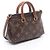 Bolso de hombro 2-Way Louis Vuitton Nano Pallas Castaño Negro - vista 2