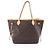 Borsa Tote Louis Vuitton Neverfull MM Marrone