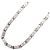 Collana con nodo Monogram Louis Vuitton Argento