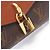 Borsa Louis Vuitton Padlock On Strap Monogram Marrone - vista 9