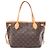 Borsa Tote Louis Vuitton Neverfull PM Marrone