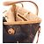 Borsa Tote Louis Vuitton Neverfull PM Marrone - vista 12