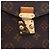 Borsa Louis Vuitton Pochette Metis MM Monogram Marrone - vista 7