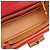 Gucci Vintage Convertible Bamboo Top Handle Leather Medium Rosso - vista 3