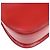 Gucci Vintage Convertible Bamboo Top Handle Leather Medium Rosso - vista 6