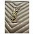 Saint Laurent Lou Camera Small Matelassé Chevron in pelle Beige - vista 3