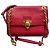 Borsa a tracolla Louis Vuitton Vavin Monogram Empreinte Twist MM in pelle rossa Rosso